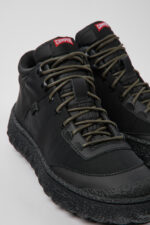 Ground MICHELIN Black textile and leather shoes for men