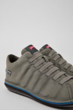 Beetle - HYDROSHIELD Gray Nubuck Ankle Boots for Men.