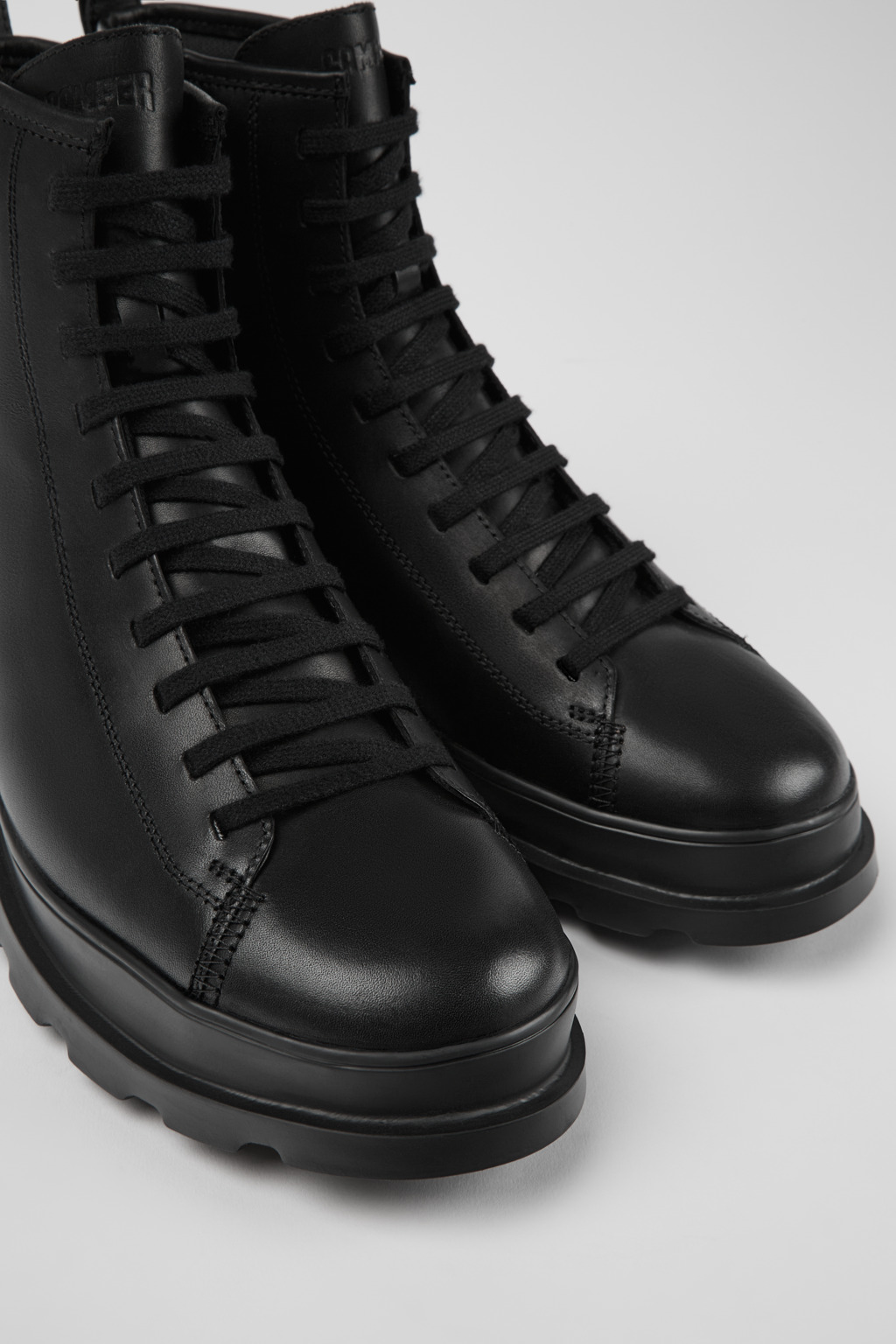 Brutus HYDROSHIELD® Black medium lace boot for men