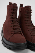 Brutus HYDROSHIELD® Burgundy medium lace boot for men