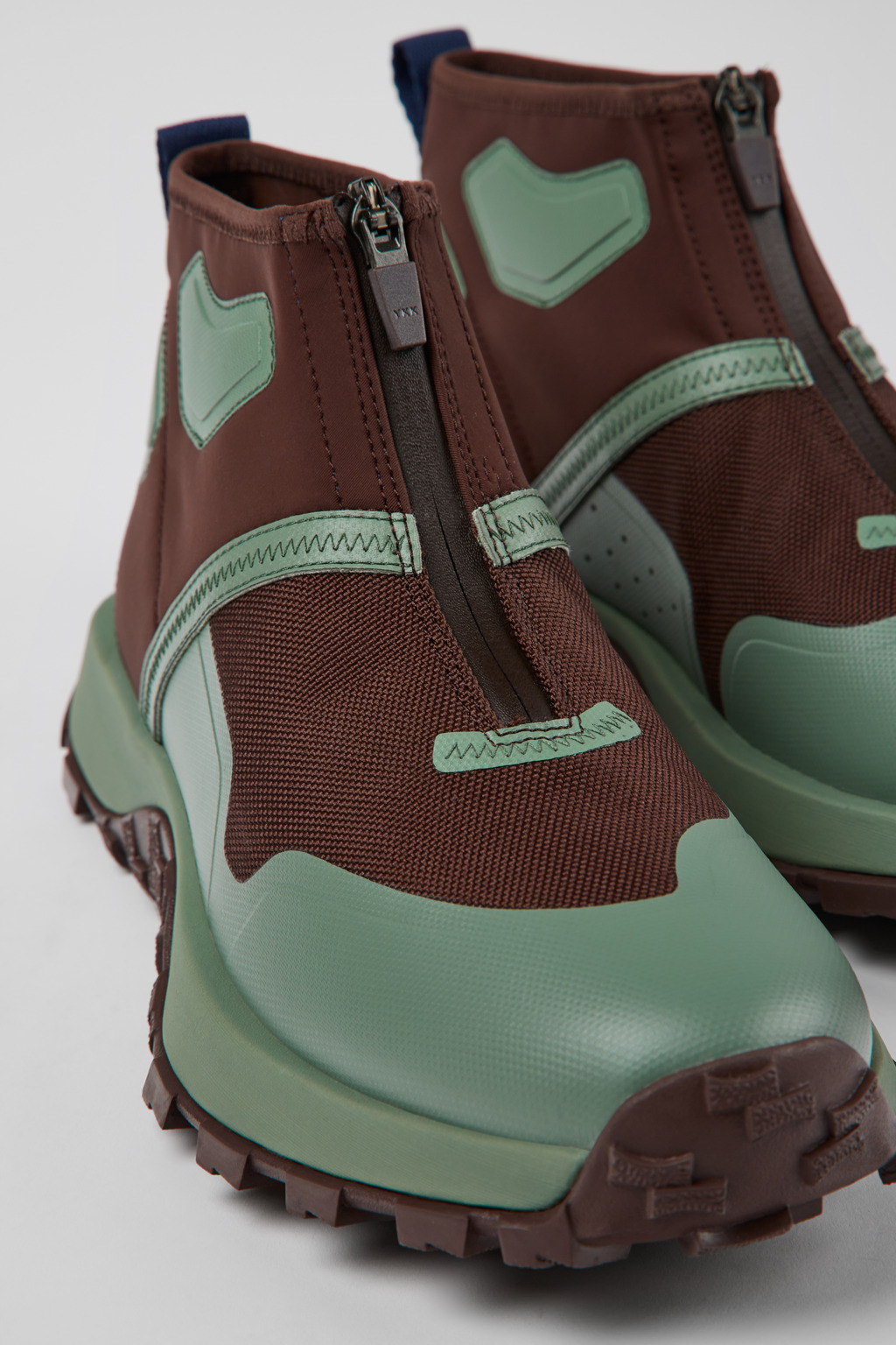 Drift Trail VIBRAM Multicolored recycled PET ankle boots for men