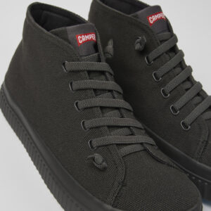 Peu Roda Gray recycled cotton sneakers for men