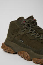 Karst Trek GORE-TEX Green Textile and Nubuck Ankle Boots for Men.