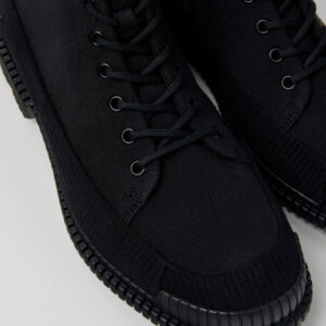Pix TENCEL® Black lace up boot for men