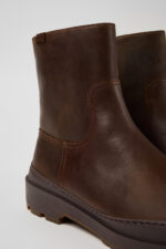 Brutus Trek MICHELIN Brown nubuck boots for men