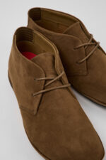 Right Brown nubuck shoes for women