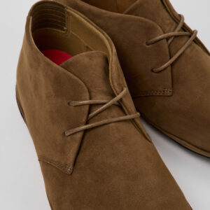 Right Brown nubuck shoes for women