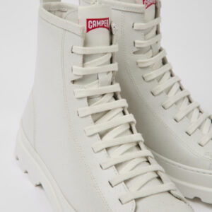 Brutus White MIRUM® ankle boots for women