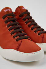 Peu Touring Red recycled PET sneakers for women