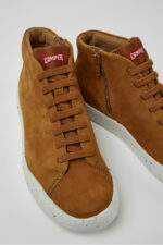 Peu Touring Brown nubuck sneakers for women