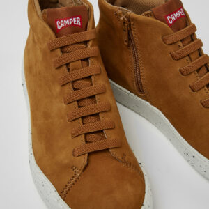 Peu Touring Brown nubuck sneakers for women