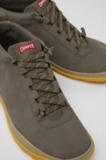 Peu Pista GORE-TEX Brown gray leather sneakers for women