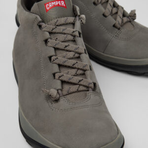 Peu Pista GM GORE-TEX Gray Nubuck and Textile Ankle Boots for Women.