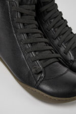 Peu Black ankle boot for women