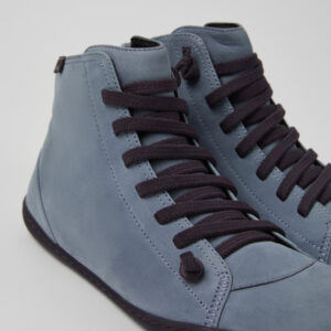 Peu Gray Nubuck Ankle Boots for Women