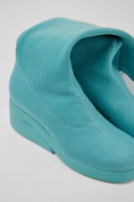 Kaah TENCEL Turquoise boots for women