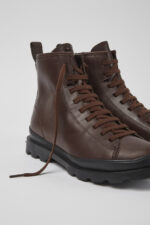 Brutus GORE-TEX Brown leather lace-up boots