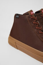 Camaleon Brown leather boots for women