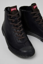 Camaleon Gray Rubber Sneaker Booties for Women.