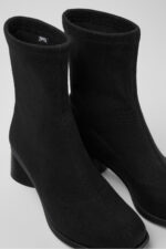 Kiara TENCEL® Black TENCEL™ Lyocell ankle boots