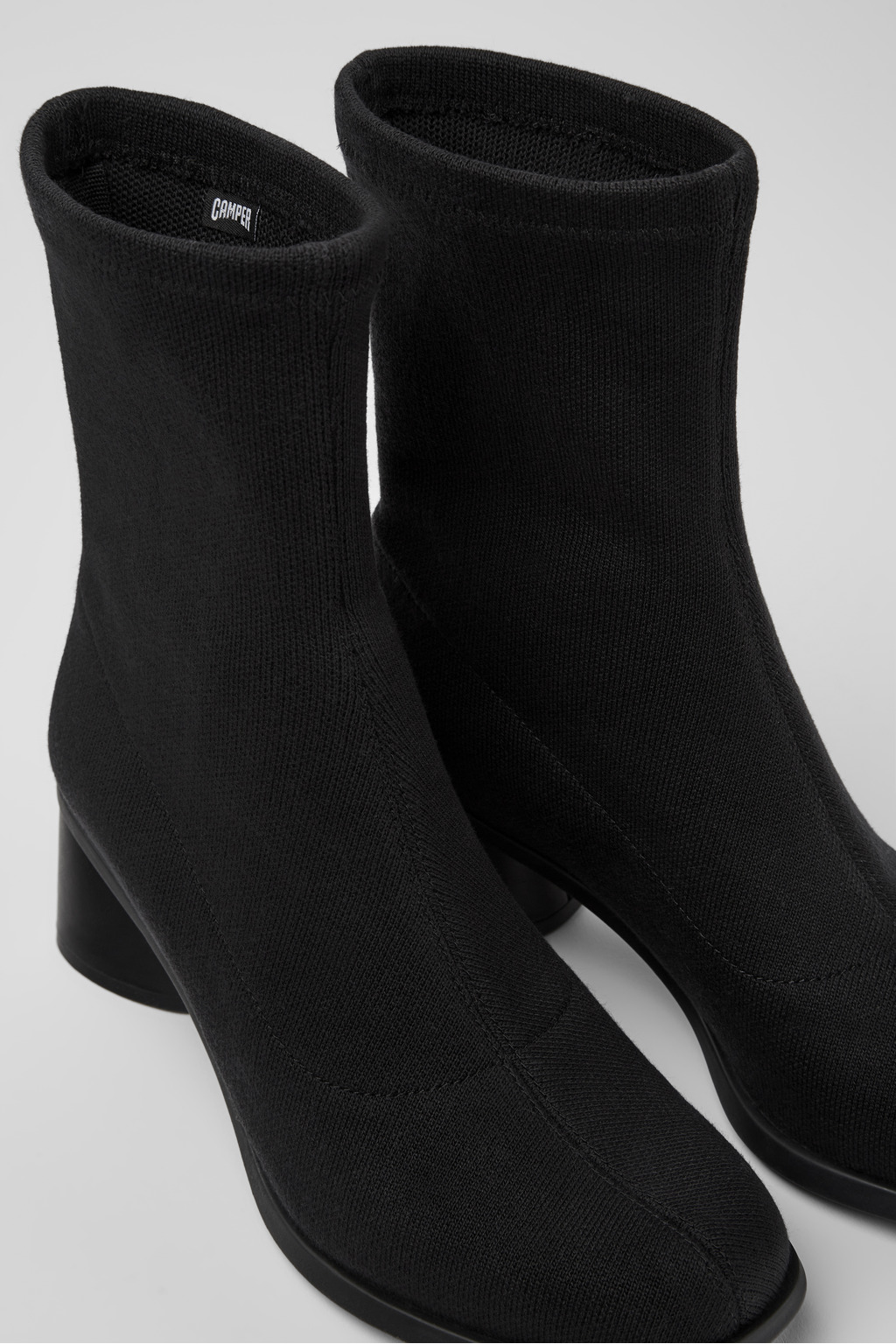 Kiara TENCEL® Black TENCEL™ Lyocell ankle boots