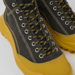 CRCLR GORE-TEX Gray nubuck and textile sneakers for women