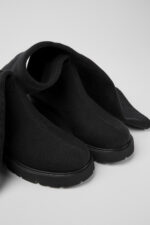 Milah TENCEL® Black TENCEL™ Lyocell high boots for women