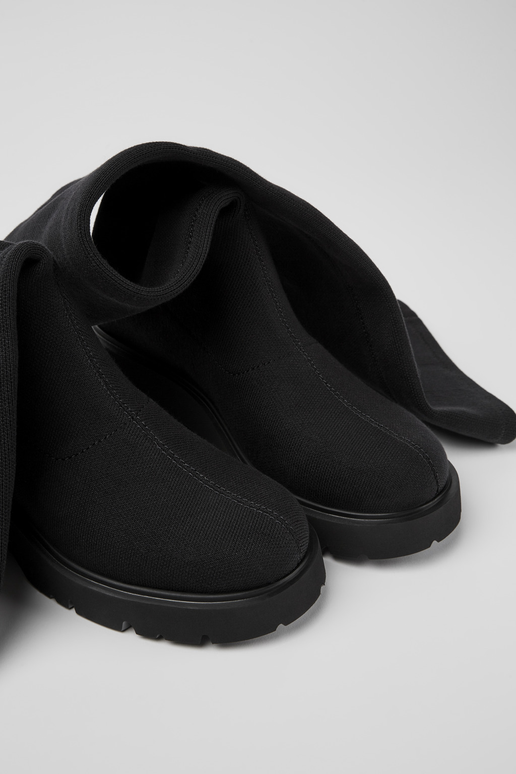 Milah TENCEL® Black TENCEL™ Lyocell high boots for women