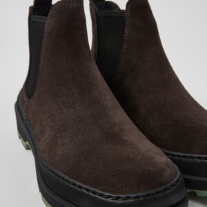 Brutus Trek MICHELIN Gray nubuck ankle boots for women