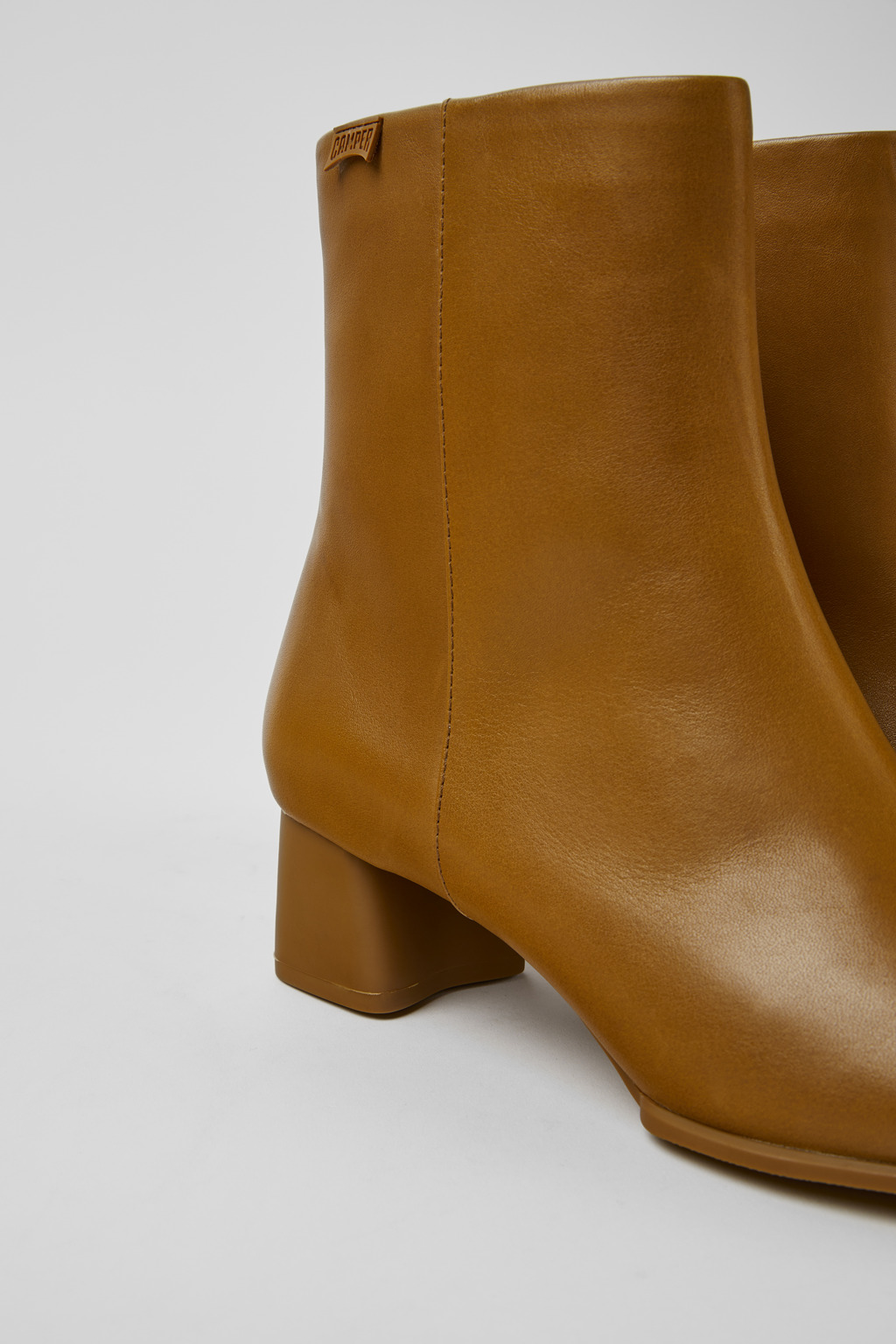 Katie Brown leather ankle boots