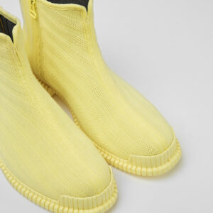 Pix TENCEL® Yellow TENCEL™ Lyocell ankle boots for women