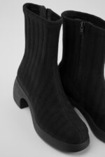 Thelma TENCEL® Black TENCEL® Lyocell boots for women