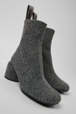 Niki Multicolored Textile Boots for Women