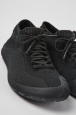 Path Black textile sneakers for women