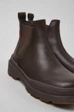 Brutus Trek HYDROSHIELD® MICHELIN Brown leather ankle boots for women