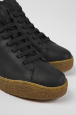 Peu Terreno HYDROSHIELD® Black leather shoes for women