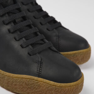 Peu Terreno HYDROSHIELD® Black leather shoes for women