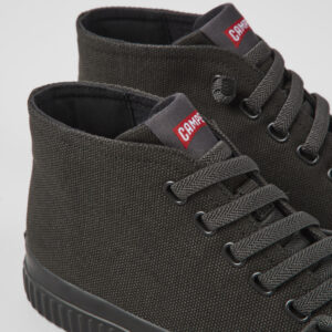 Peu Roda Gray Textile Ankle Boots for Women.