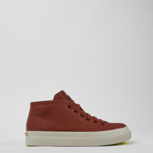Peu Roda Red recycled cotton sneakers for women