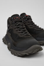 Karst Trek GORE-TEX Black and Gray Textile and Nubuck Ankle Boots for Women.