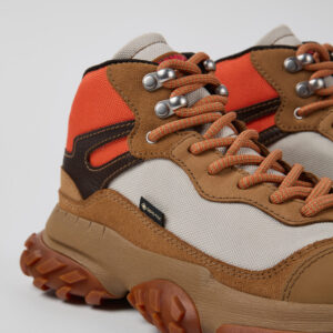 Karst Trek GORE-TEX Brown and gray ankle boots for women