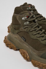 Karst Trek GORE-TEX Green Textile and Nubuck Ankle Boots for Women.