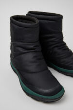 Peu Pista GM GORE-TEX Black Textile and Leather Mid Boots for Women.