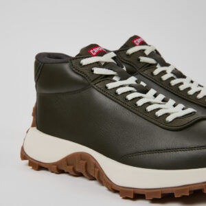 Drift Trail VIBRAM Green leather sneakers for women