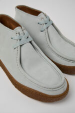 Peu Terreno Gray Nubuck Ankle Boots for Women.