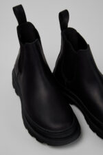 Brutus+ Black Nubuck Ankle Boots for Women.