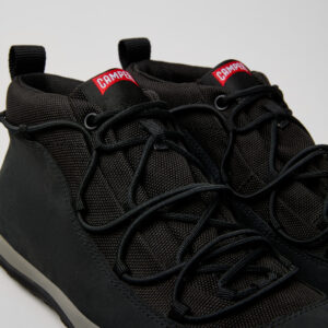 Peu Pista GM GORE-TEX Black Textile and Nubuck Ankle Boots for Women.