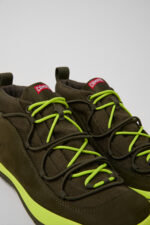 Peu Pista GM GORE-TEX Green Textile and Nubuck Ankle Boots for Women.