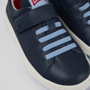 Runner Blue Leather Sneaker