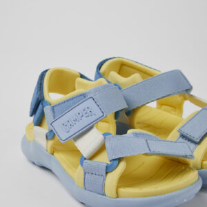 Wous Multicolored textile sandals for kids